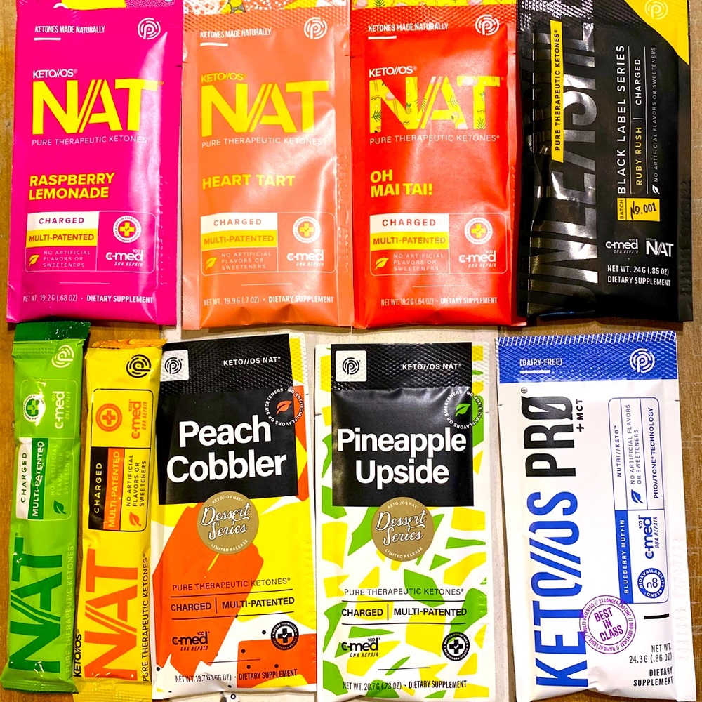 Pure therapeutic ketones